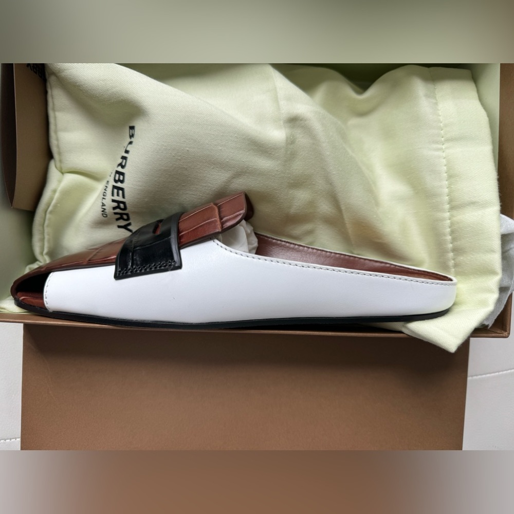 Tri-tone loafers mules Burberry - Picture 3 of 5